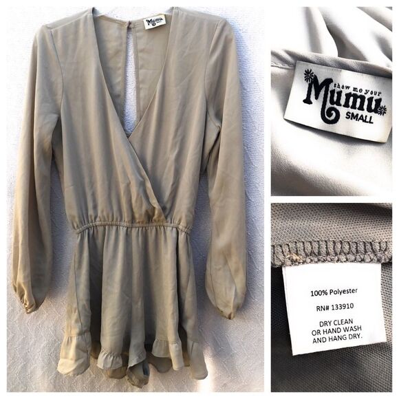 Show Me‎ Your MuMu Shorts Romper - Picture 2 of 9